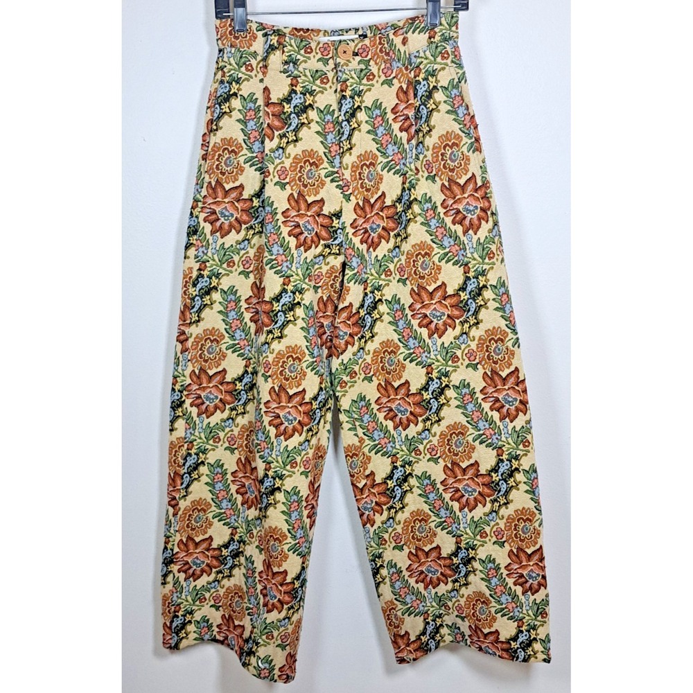 Floral Wide-Leg Women’s Pants